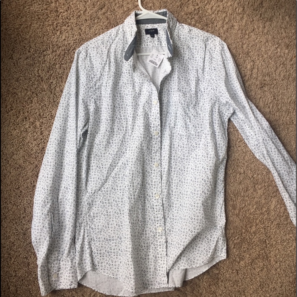 Lightweight Summer Floral J Crew Shirt